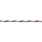 Corda in poliestere  Ã˜ 5 mm. bianco/blu 70 mt.