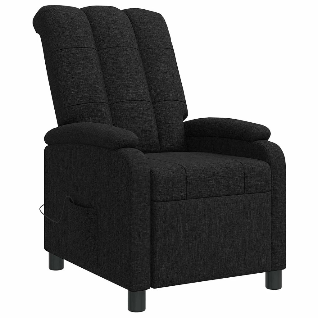 Divano Sedia-Poltrona Massaggiante Nero Tessuto 102769