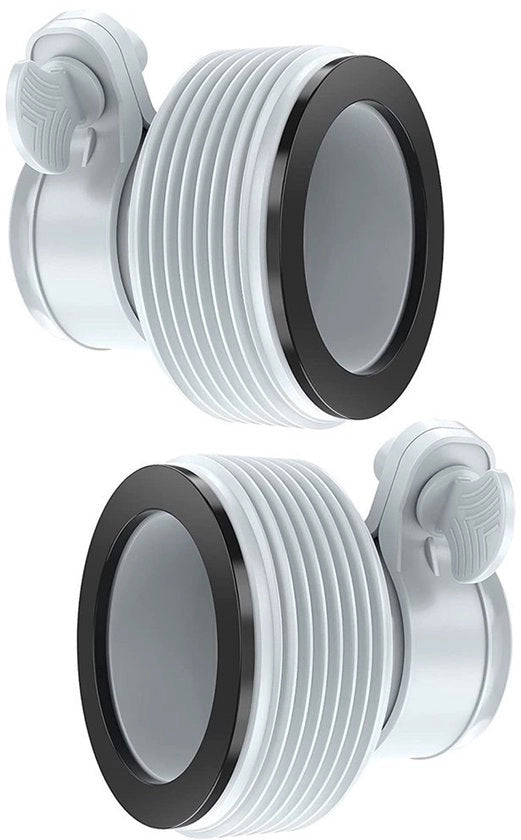Due filterpompe - Adatto per Pomp Accessorio Adapter B - Flessibile Conversione Adapter Piscina gonfiabile Accessorio