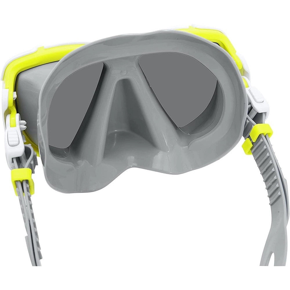 Trade Shop - Maschera + Boccaglio Sub Adulto Set Snorkeling Dive Mira 14+ Anni 2 Colori 24053 -