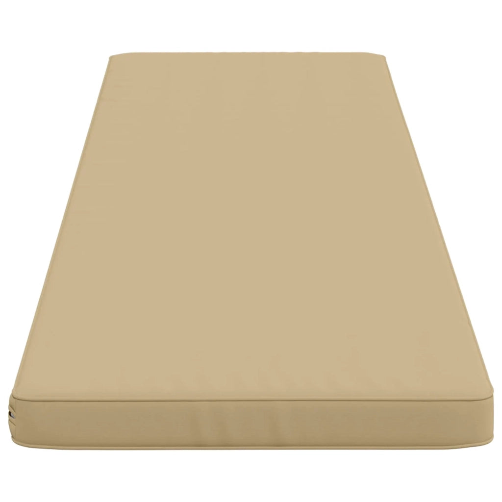 Cuscini per Panchina a 2 Pezzi VUGHT 2 pz 100% Poliestere Beige 952239