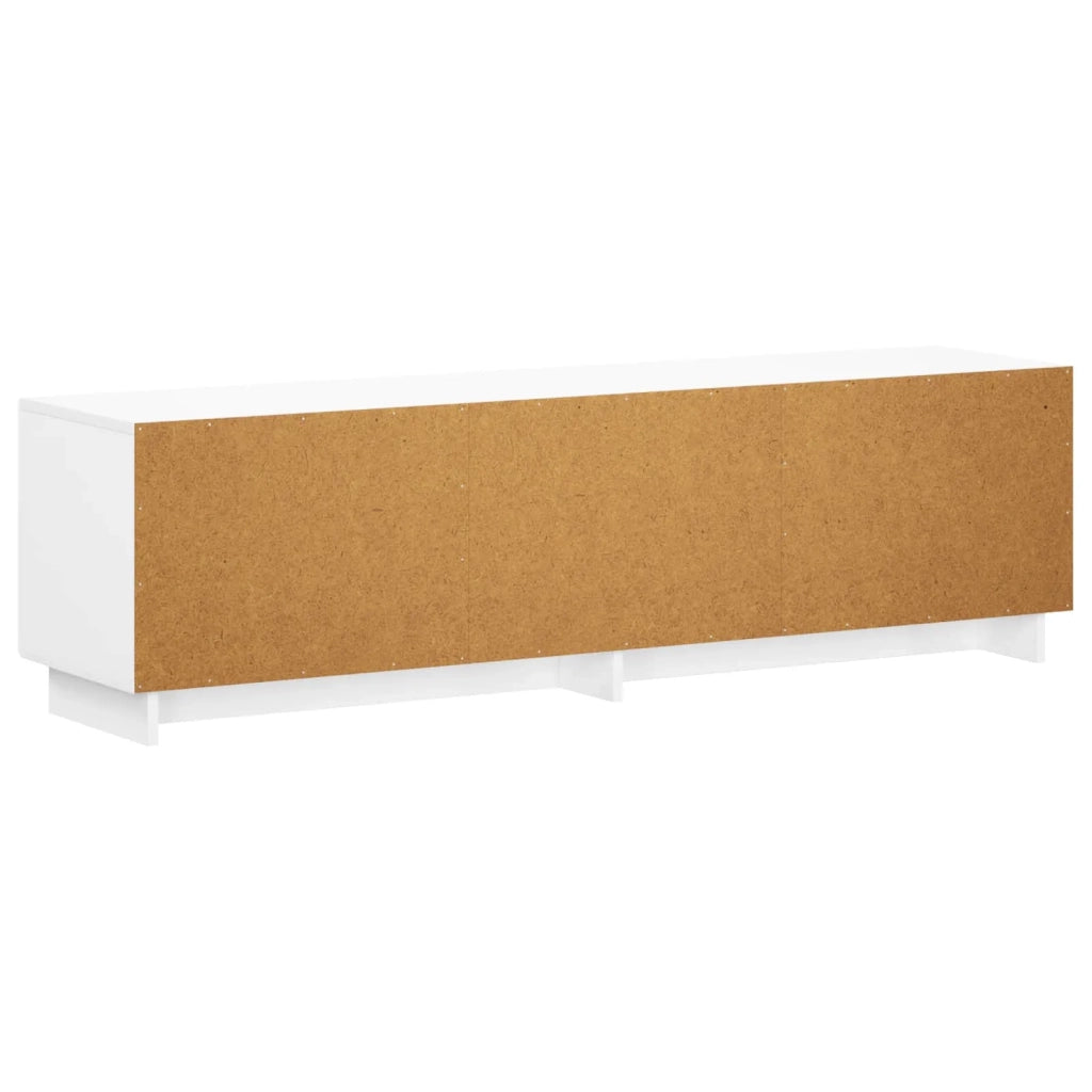Supporto TV 140 x 34.5 x 40 cm Bianco Lucido 8011580