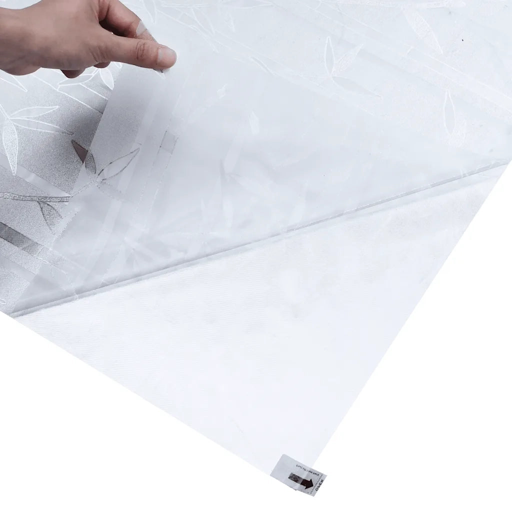 Pellicola per Finestra Smerigliata Motivo Bambù 60x500 cm PVC 155839