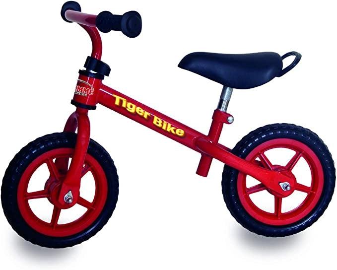Bici Senza Pedali Metallo 1 anno 2 anni 3 anni in Metallo Bicicletta Equilibrio senza Pedali in Metallo 80 x 45 x 52 cmB