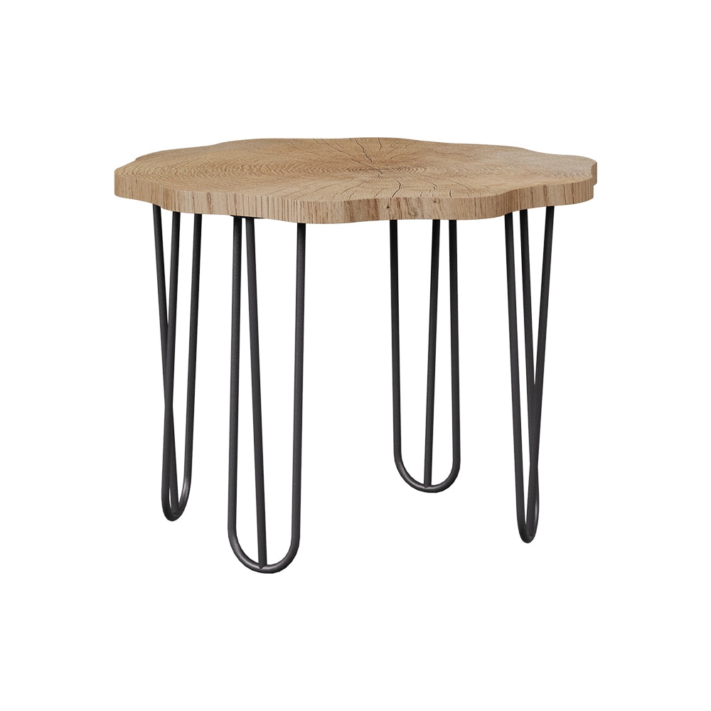 Vicco Tavolino da salotto Rovere 60 x 60 cm