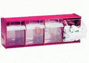 CASSETTIERA SOVRAPPONIBILE PORTAOGGETTI FERRAMENTA CM.60x9,6x9,8 - 6 TIRETTI