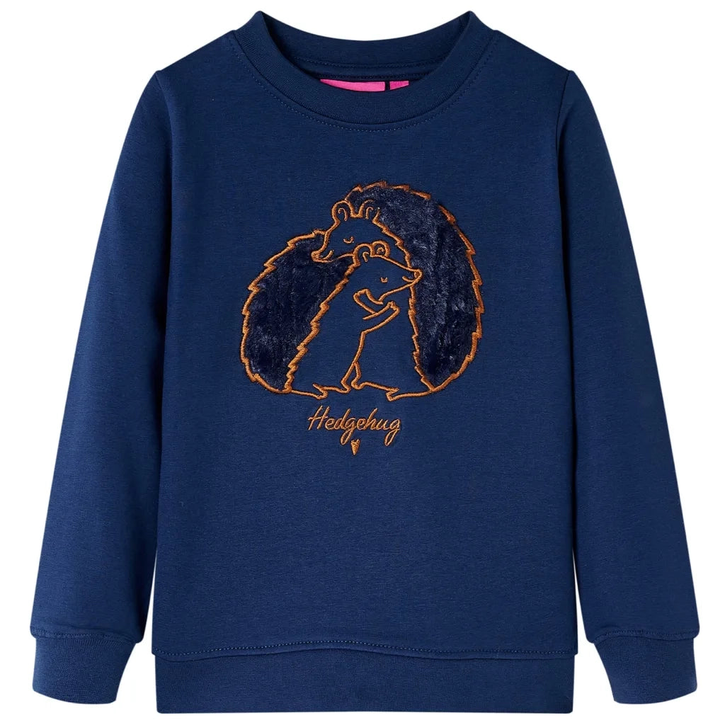 Felpa per Bambini Blu Marino 104cod mxl 84676