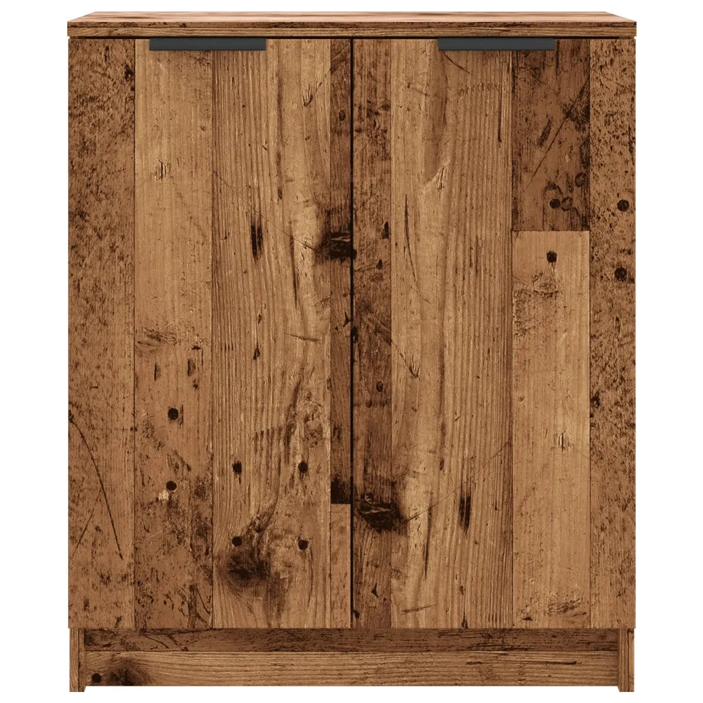 Scarpiera Legno Antico 59x35x70 cm in Truciolato 856989