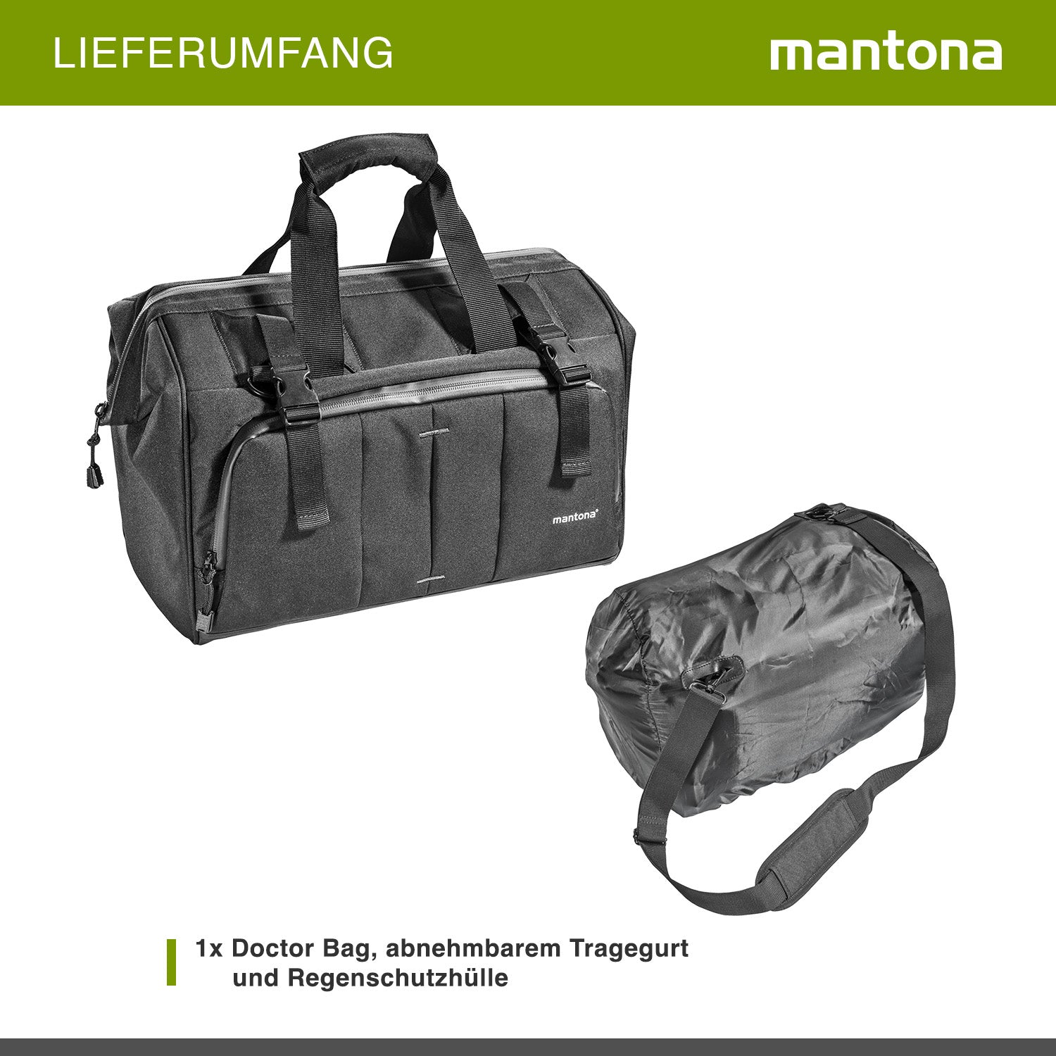 Mantona borsa fotografica Doctor Bag