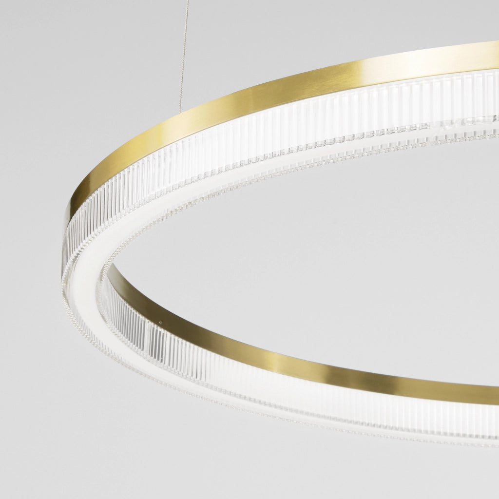 Lampada A Sospensione Crown 1 Luce Led Bianco