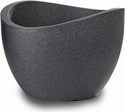 Vaso Globale per Piante - nero-granito - 30 cm di diametro, 22 cm alto, 19 litri
