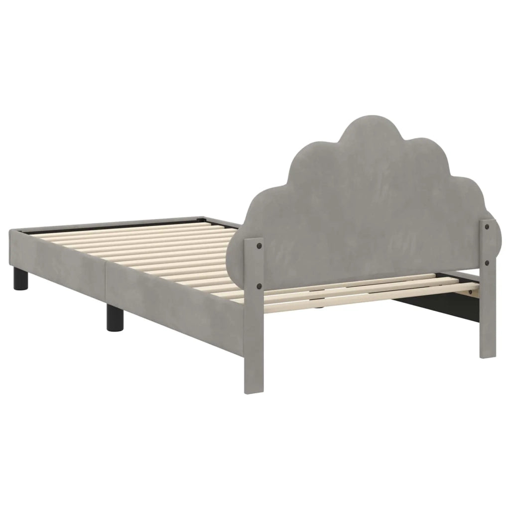 Struttura letto bambini con testata Grigio chiaro 80 x 200 cm 42011148