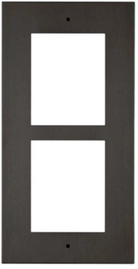 Ver frame for flush ins 2 mod black - 9155012B