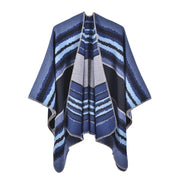 Sciarpa vintage, mantellina da viaggio, jacquard di cashmere, calda, sciarpa divisa