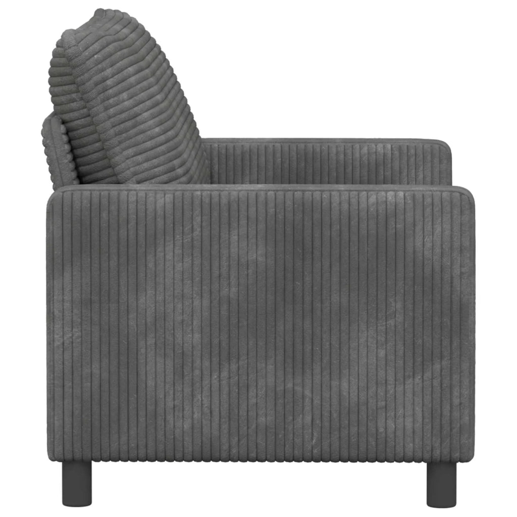 Divano Grigio Chiaro 126 x 81 x 87,5 cm Poliestere
