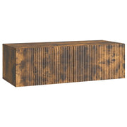 Mobile Porta TV da Muro Rovere Fumo 98 x 41 x 30 cm