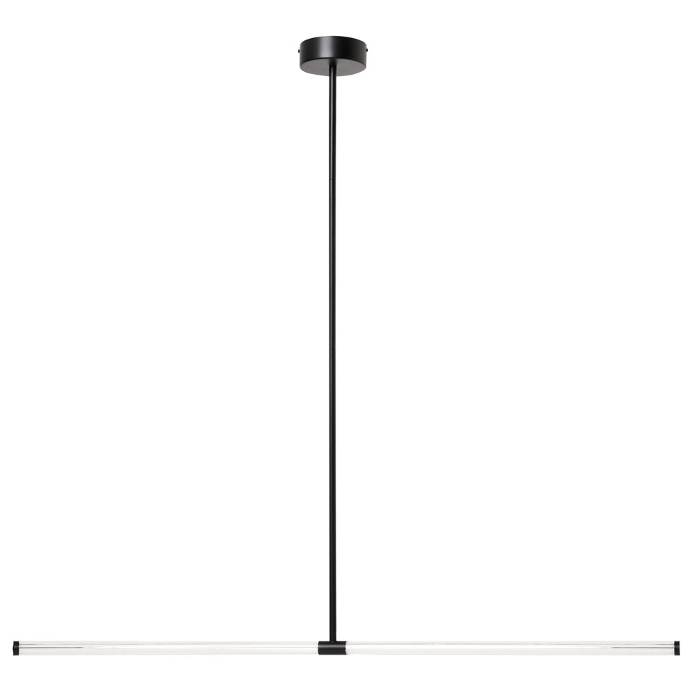 Lampada a sospensione LED in metallo Nero Moderna Minimalista