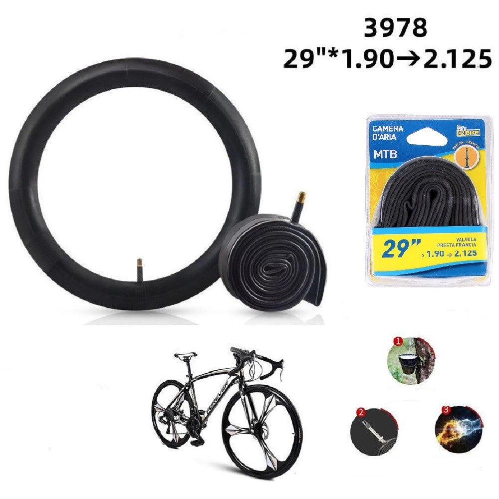 Trade Shop - Camera D'aria Bici 29" X1.90 2.125 Valvola Presta Compatibile Regina Italia 3978 -