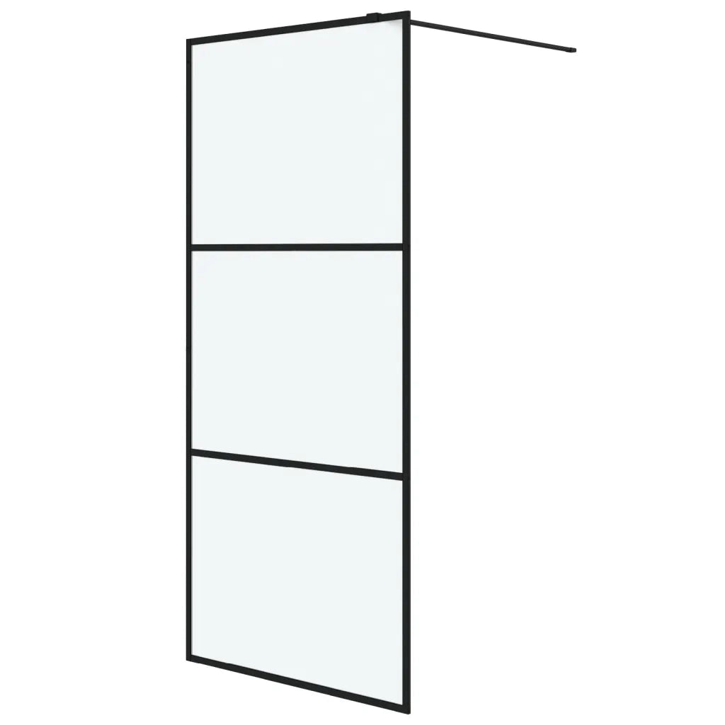 Parete Doccia Walk in 90x195 cm Vetro Smerigliato ESG 152111