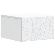 Mobiletto da notte a muro Bianco 49 x 34,5 x 20 cm 898785