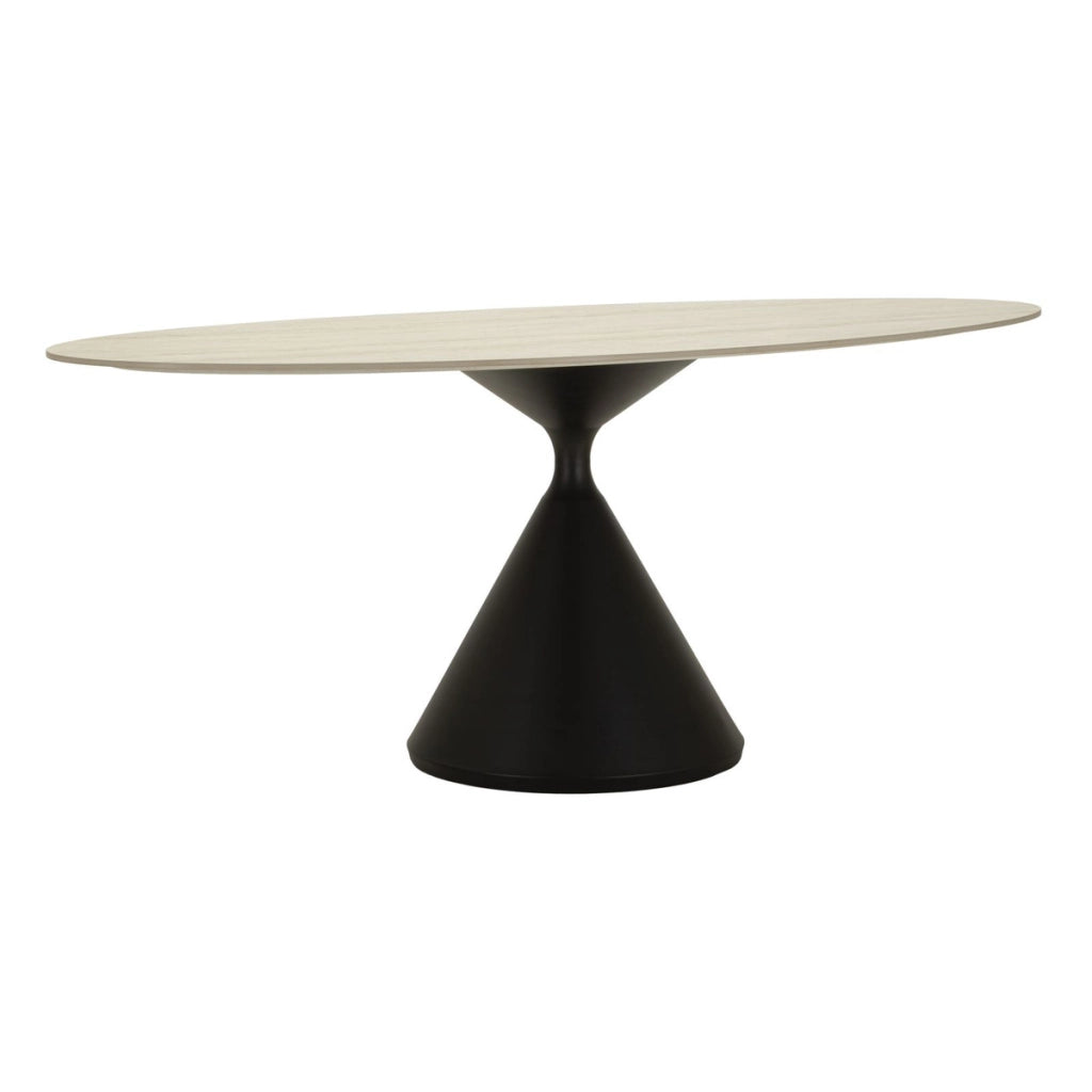 Tavolo VKH893, Nero, MDF, 180x90x76 cm