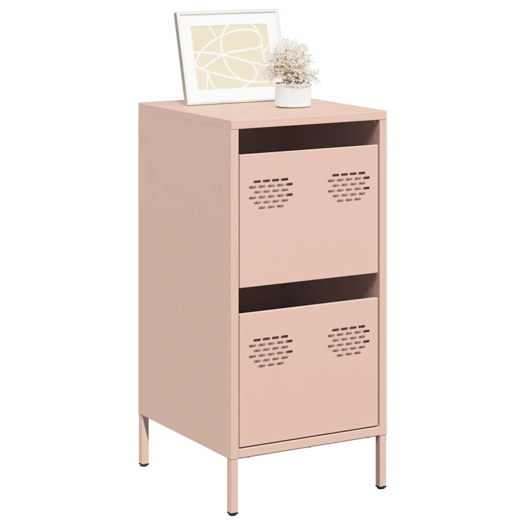 Credenza-Buffet-Armadio da cucina Rosa 35x39x73,5 cm in Acciaio Laminato a Freddo 180299