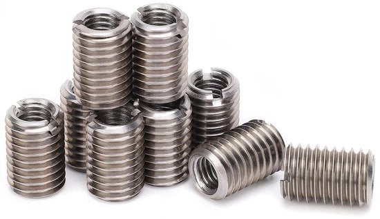 Set di attrezzi per la riduzione delle giunzioni in acciaio inox - M8 femmina e M12 maschio - Reparazione di materiali e connessioni - Adatto per varie applicazioni.