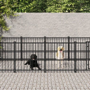 Gabbia per Cani da Esterno in Acciaio 7,51 mÂ² cod mxl 37570