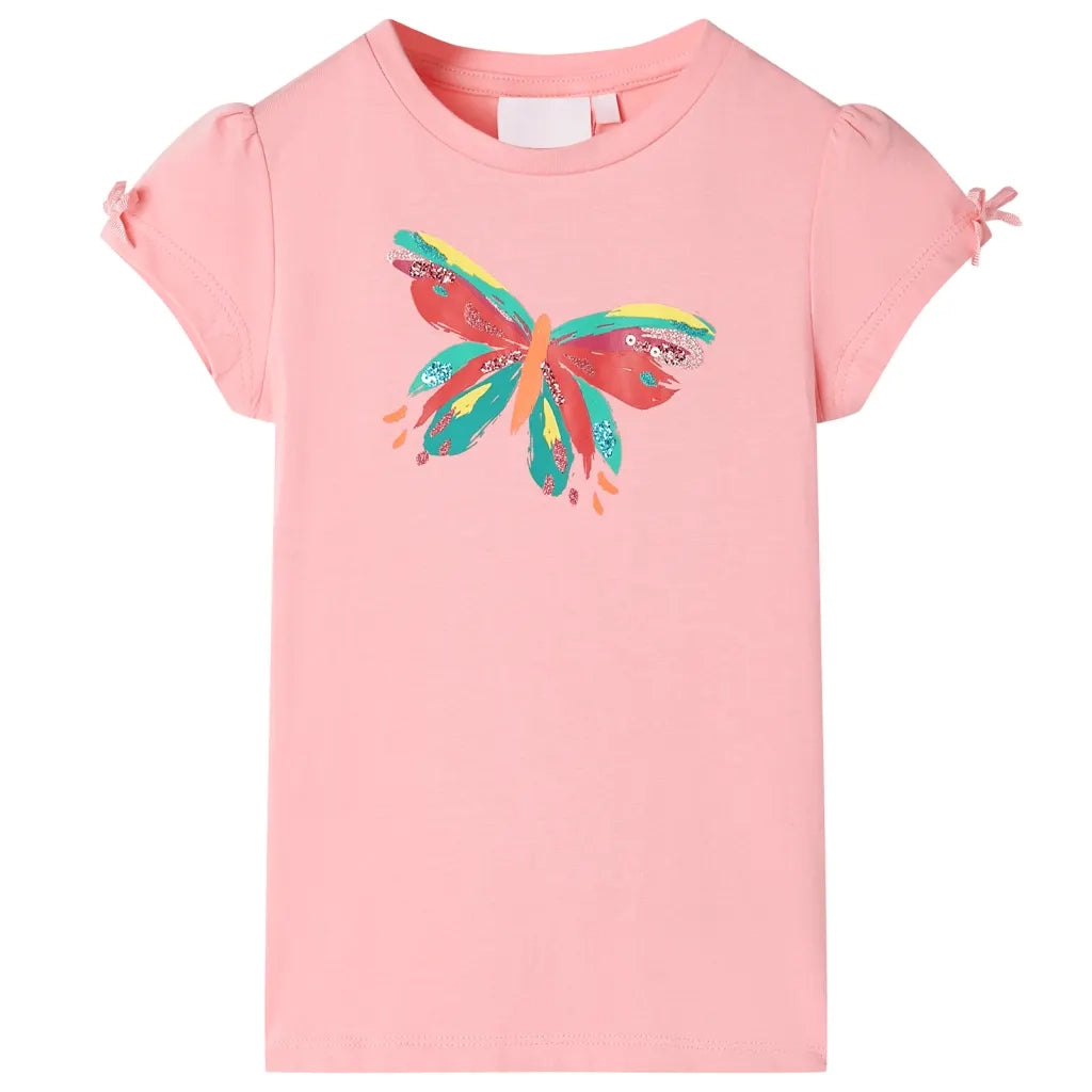 Maglietta da Bambina Rosa 116cod mxl 117307