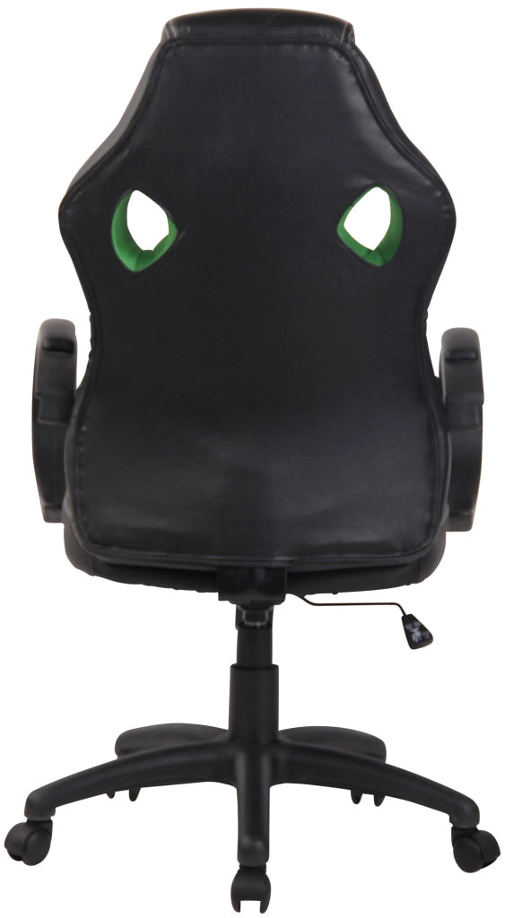 Sedia da ufficio sportiva Magnus in similpelle verde