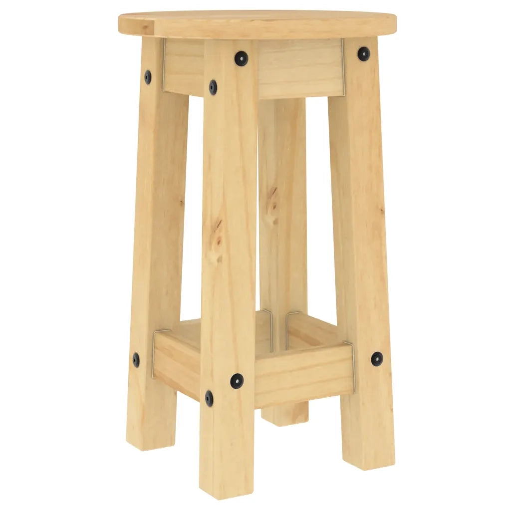 vidaXL Set da Bar 5 pz in Legno Massello di Pino