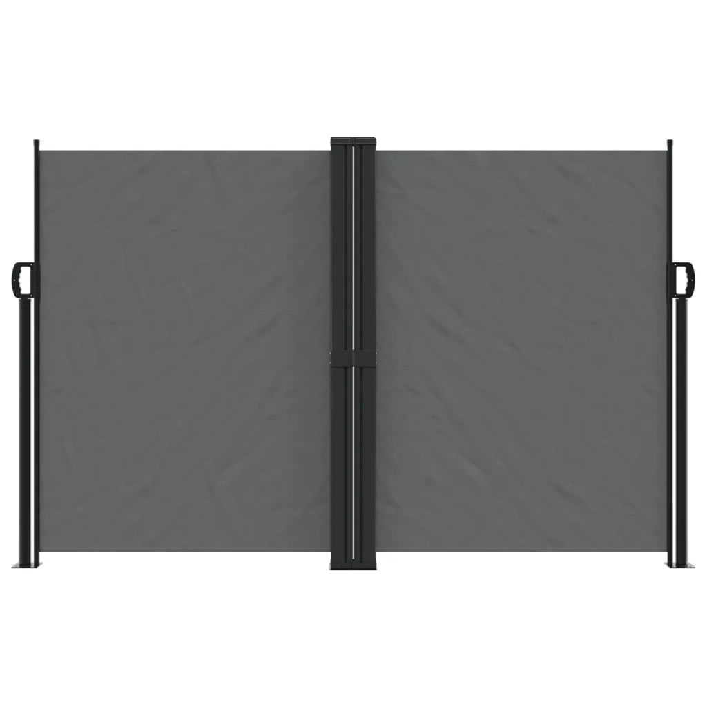 Tenda da Sole Laterale Retrattile-Tenda parasole per balcone Antracite 160x1200 cm 550224