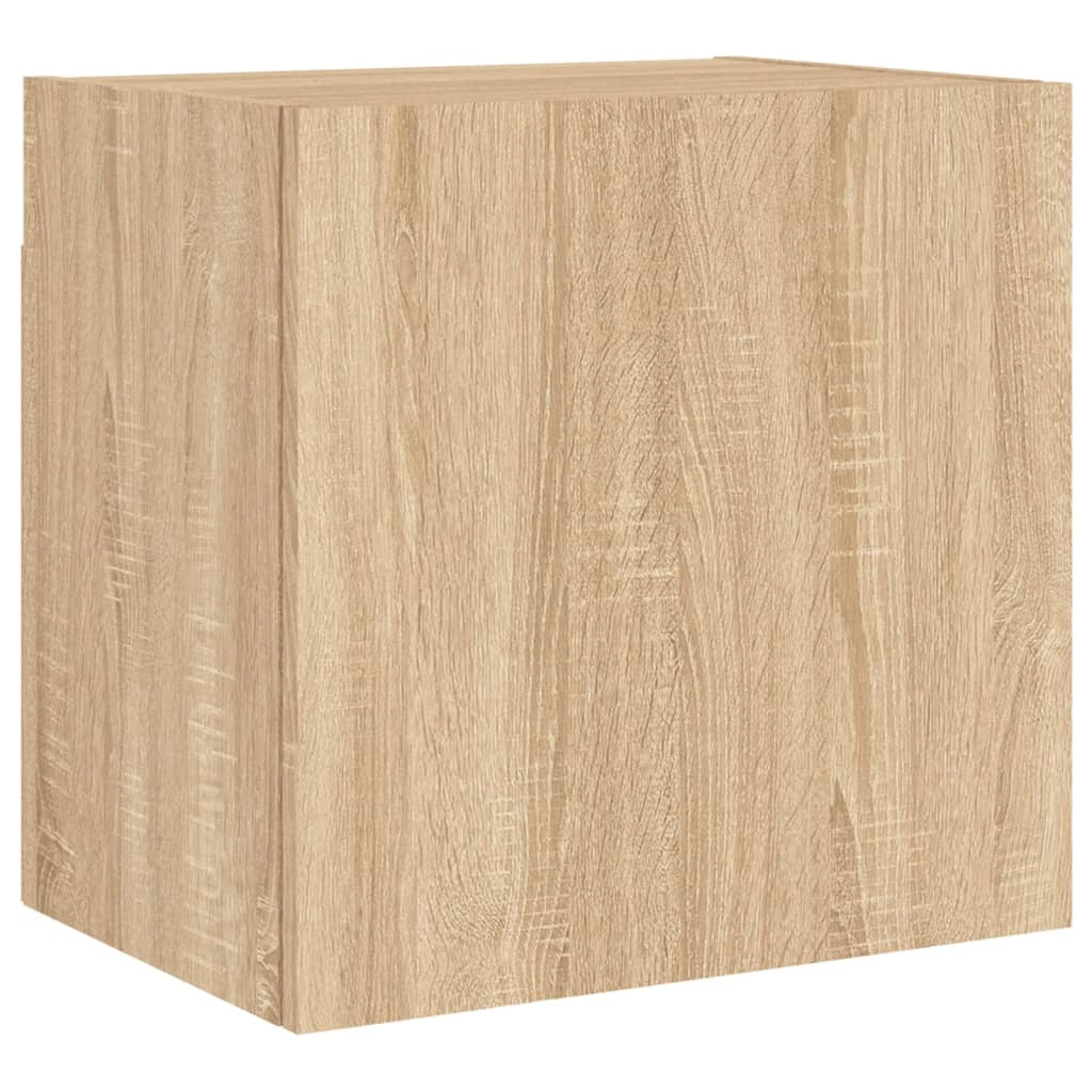 Mobile TV Parete Rovere Sonoma 40,5x30x40 cm Legno Multistratocod mxl 86115