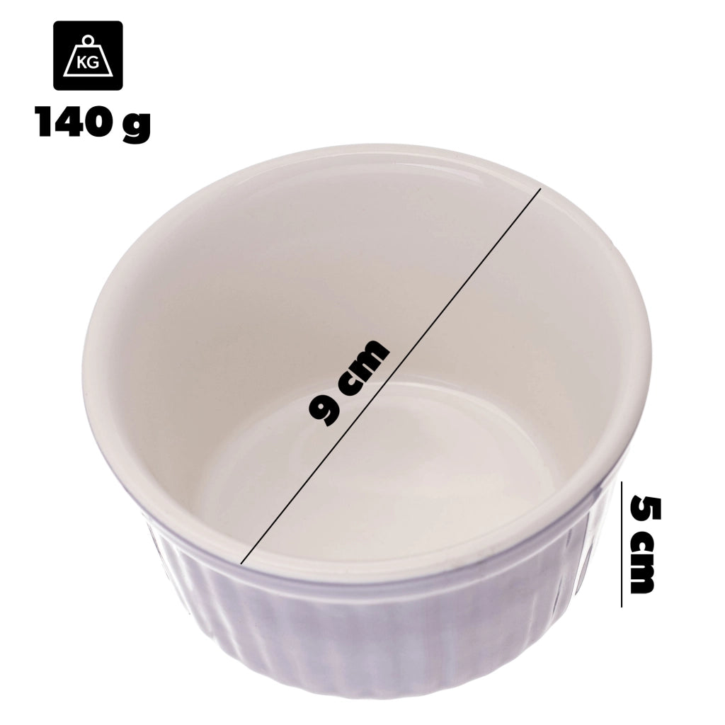 KADAX - Ramekin da forno, ciotola in ceramica, capacità 0,15 l