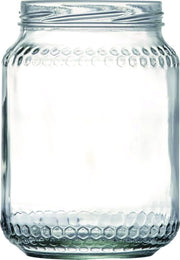 VASO VETRO PER ALIMENTI MIELE Imboccatura Ø mm. 82 cc. 780 12.00 pz