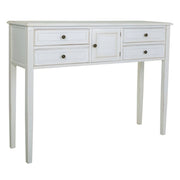 Mobile da ingresso in legno laccato bianco 120x36x92h