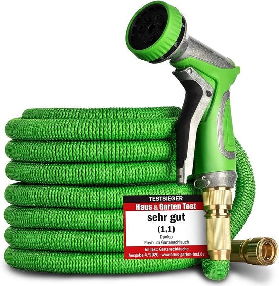 Testa vincente - connettori in ottone portatili e spruzzatori metallici per tubo elastico di giardino flessibile con connessione 3/4 pollici per tubo elastico flexi (22.50)