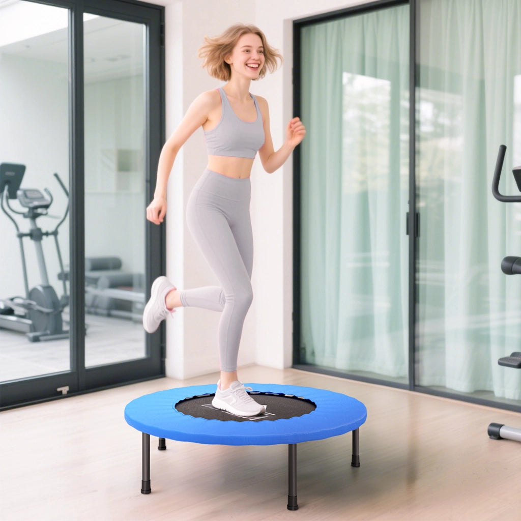 Tappeto elastico da fitness ¨C Minimal ¨C Blu e nero 81x22.5 cm