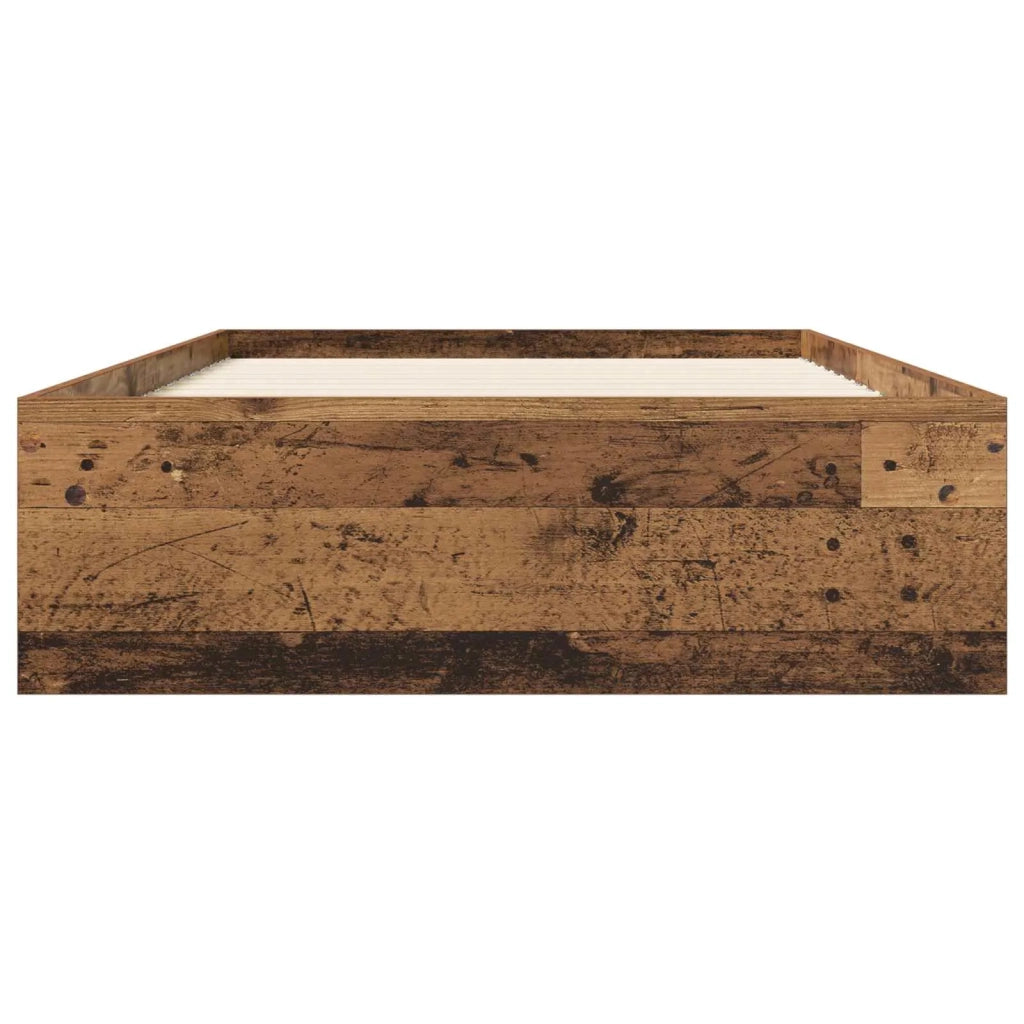 Telaio del letto con storage Legno antico 80 x 200 cm 3429592