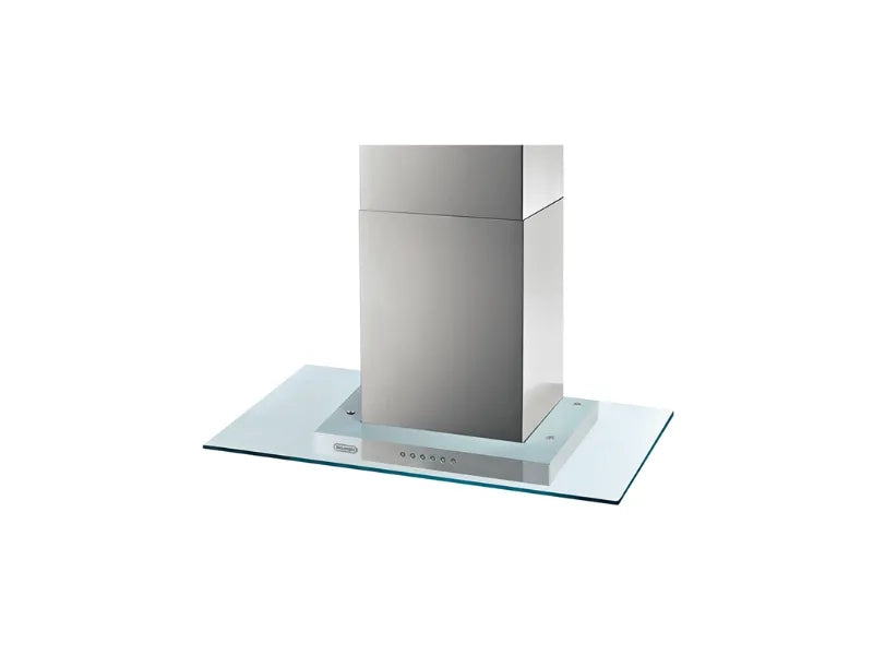 Cappa a parete DL C I V 72.9 EC DeLonghi 90 cm inox e vetro
