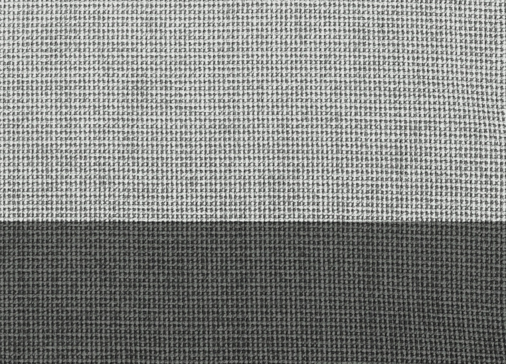 Copritavolo Salotto/Cucina Cinigliato Bordo Applicato Modello Intreccio - 140x220 - Grigio