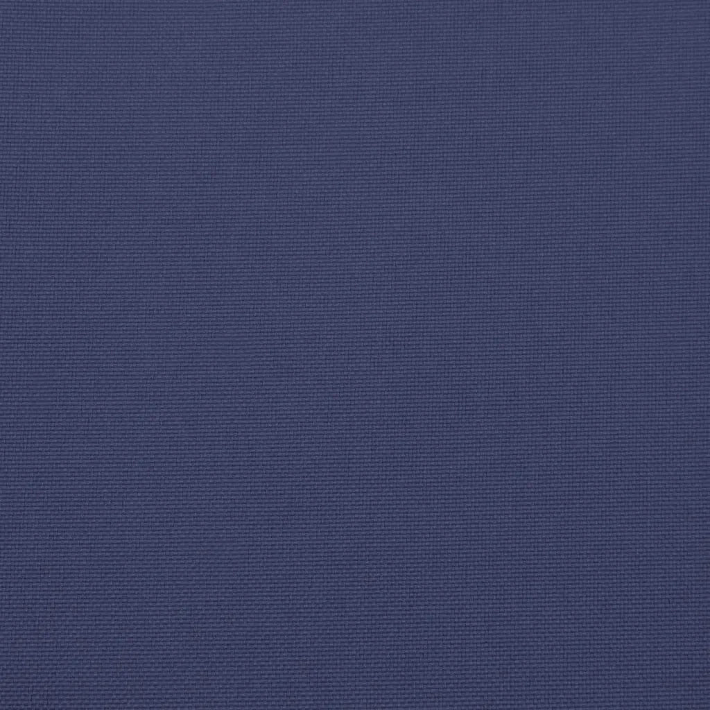 Cuscini per Panca 2 pz Blu Marino 180x50x7 cm in Tessuto Oxford 379106