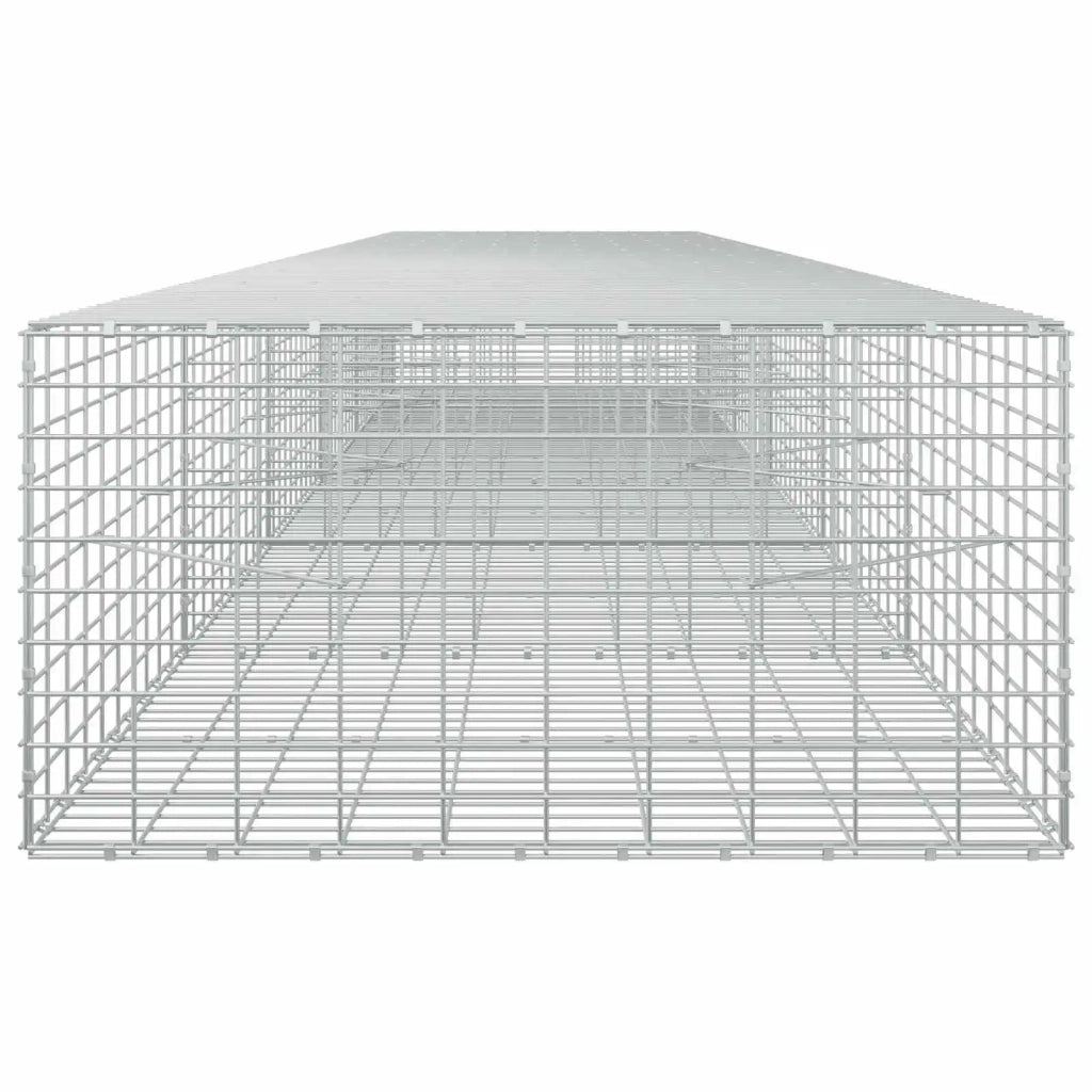 Gabione con Filo da 3,5 mm e Rete da 5x10 cm 550x100x50 cm 3462893