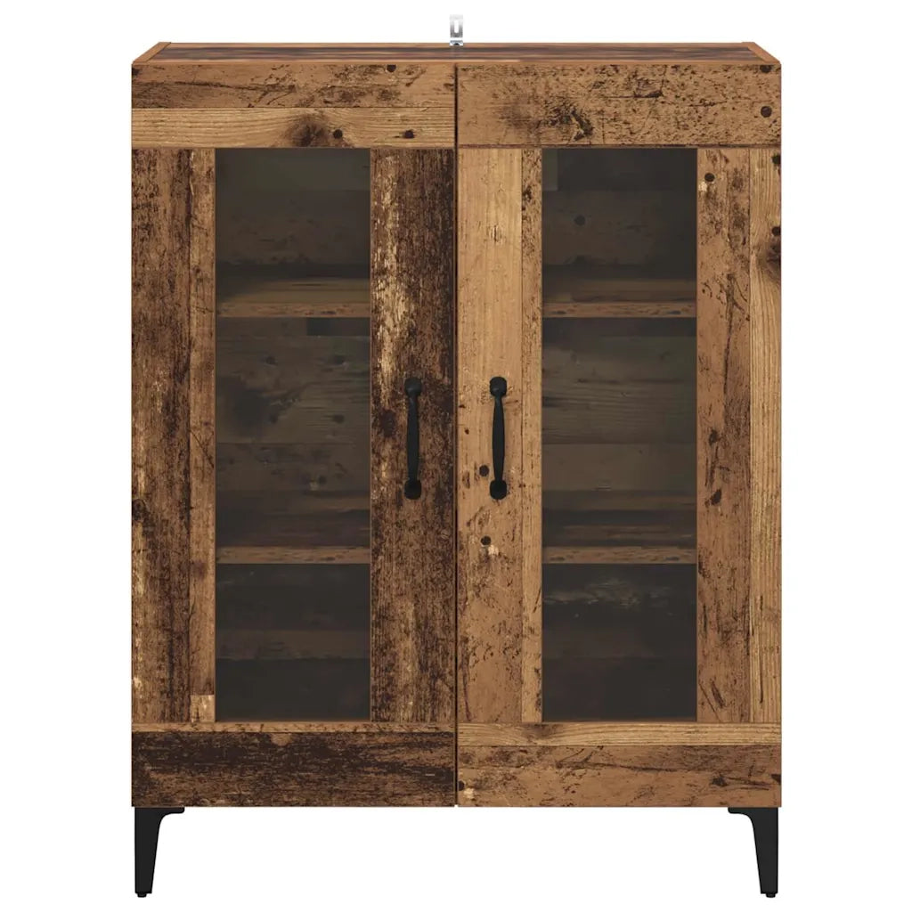 Credenza | Madia | Buffet da pranzo | Armadio da pranzo Legno vecchio 69,5 x 34 x 90 cm