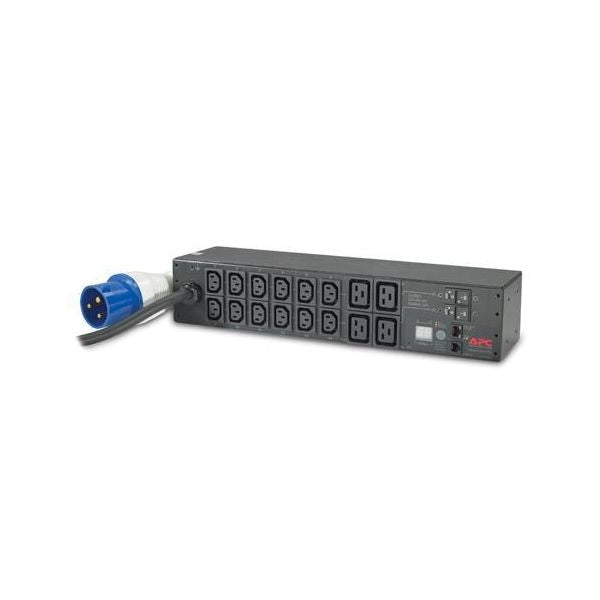 Apc ap7822b unità di distribuzione dell'energia (pdu) 16 presa(e) ac 2u nero