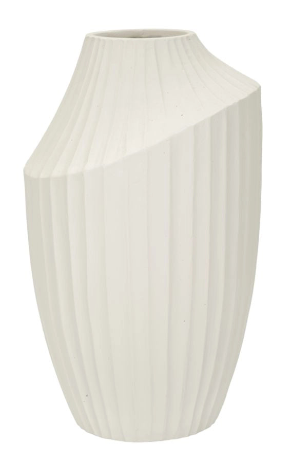 Vaso Ice Ø22,5x38 cm in Mgo Crema
