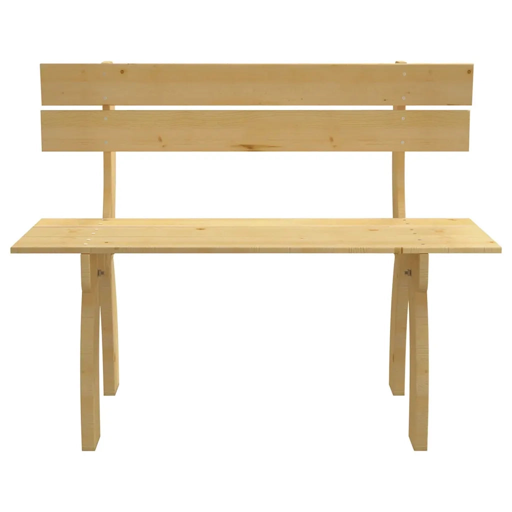 Panchina da Giardino | Panca da Giardino 150 cm in Legno di Pino Impregnato