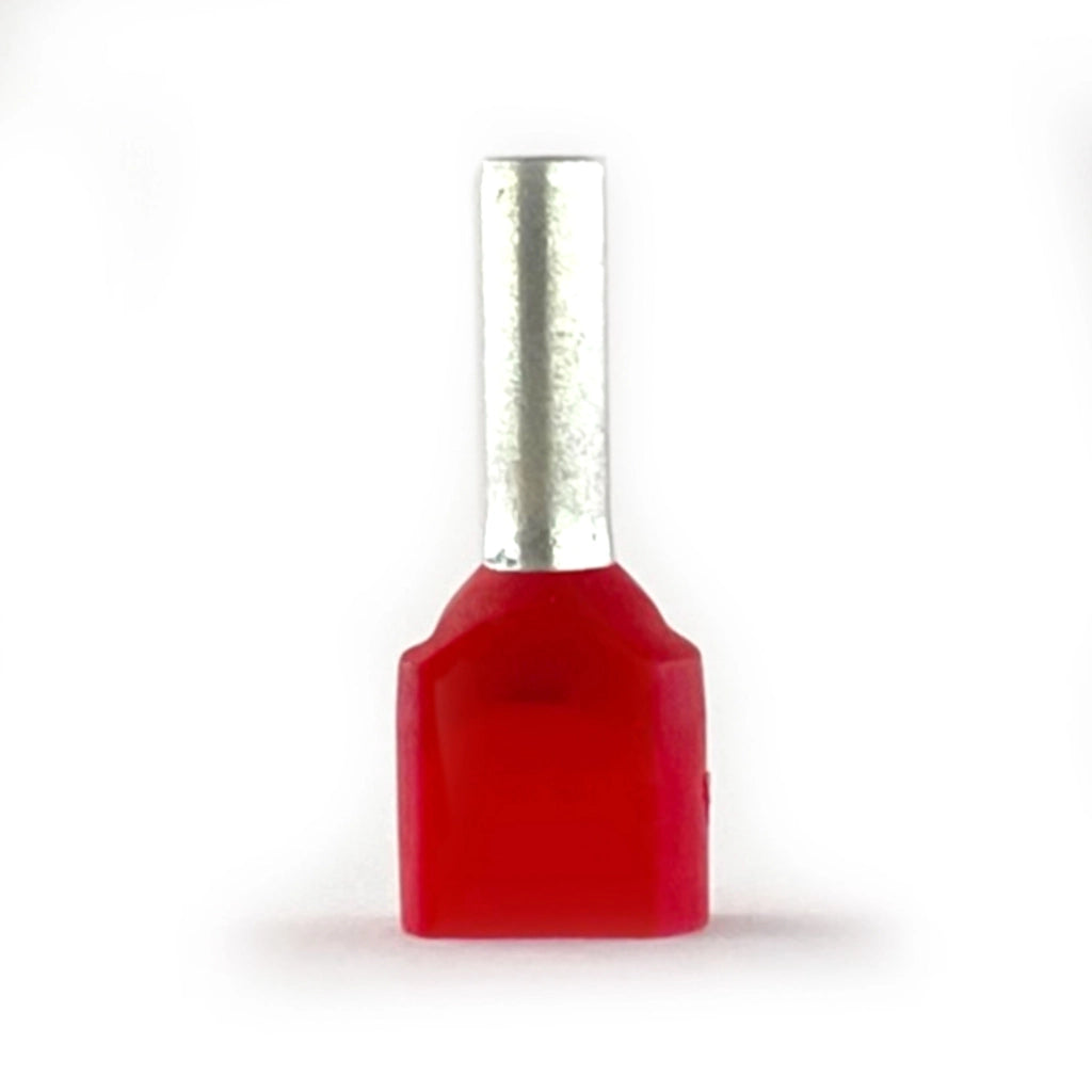 Tubetto preisolato doppio rosso PUNT.10 SEZ.2X1 Aleyay
