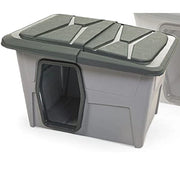 Trade Shop - Cuccia Per Cani Baraka Muedium 93 X 73 X 60 Cm Griglia Laterale Per Circolo Aria -