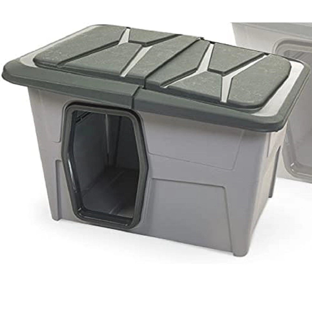 Trade Shop - Cuccia Per Cani Baraka Muedium 93 X 73 X 60 Cm Griglia Laterale Per Circolo Aria -